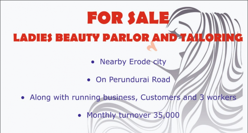 Ladies tailoring and beauty parlor